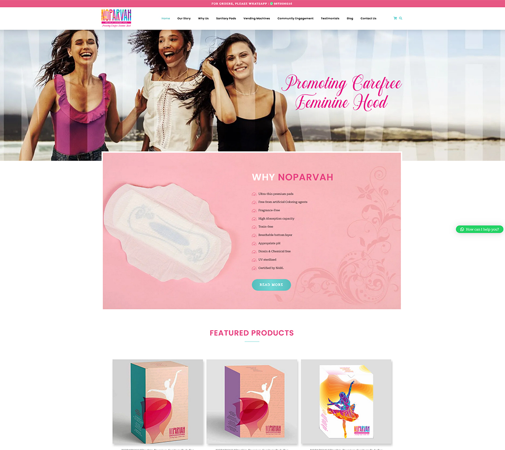 Fashion lifestyle website design by Sapient India